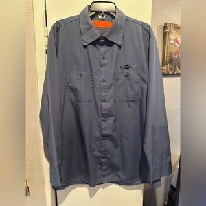 Independent Trading Company Blue Grey Skate Shirt